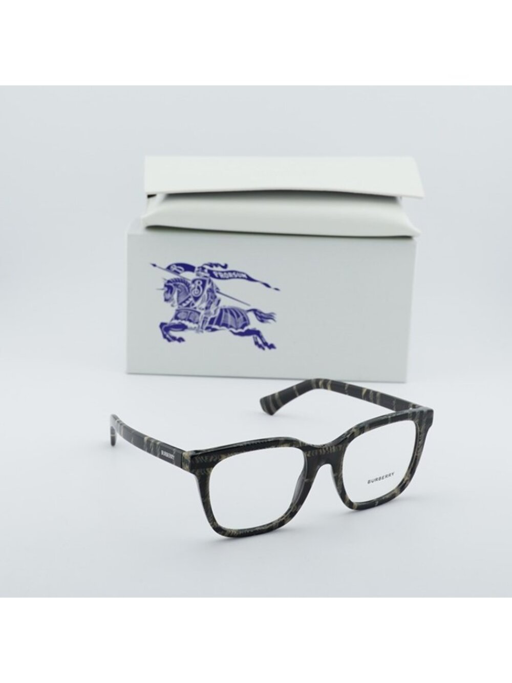 Burberry BE2455 4199 Women Eyeglasses Check Grey 52mm Square Frame - Picture 10 of 10